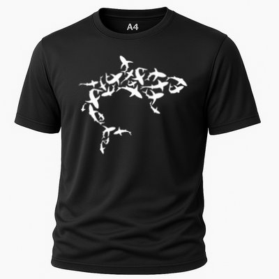Great White Shark Lover Marine Biology Animal Science Performance Shirt