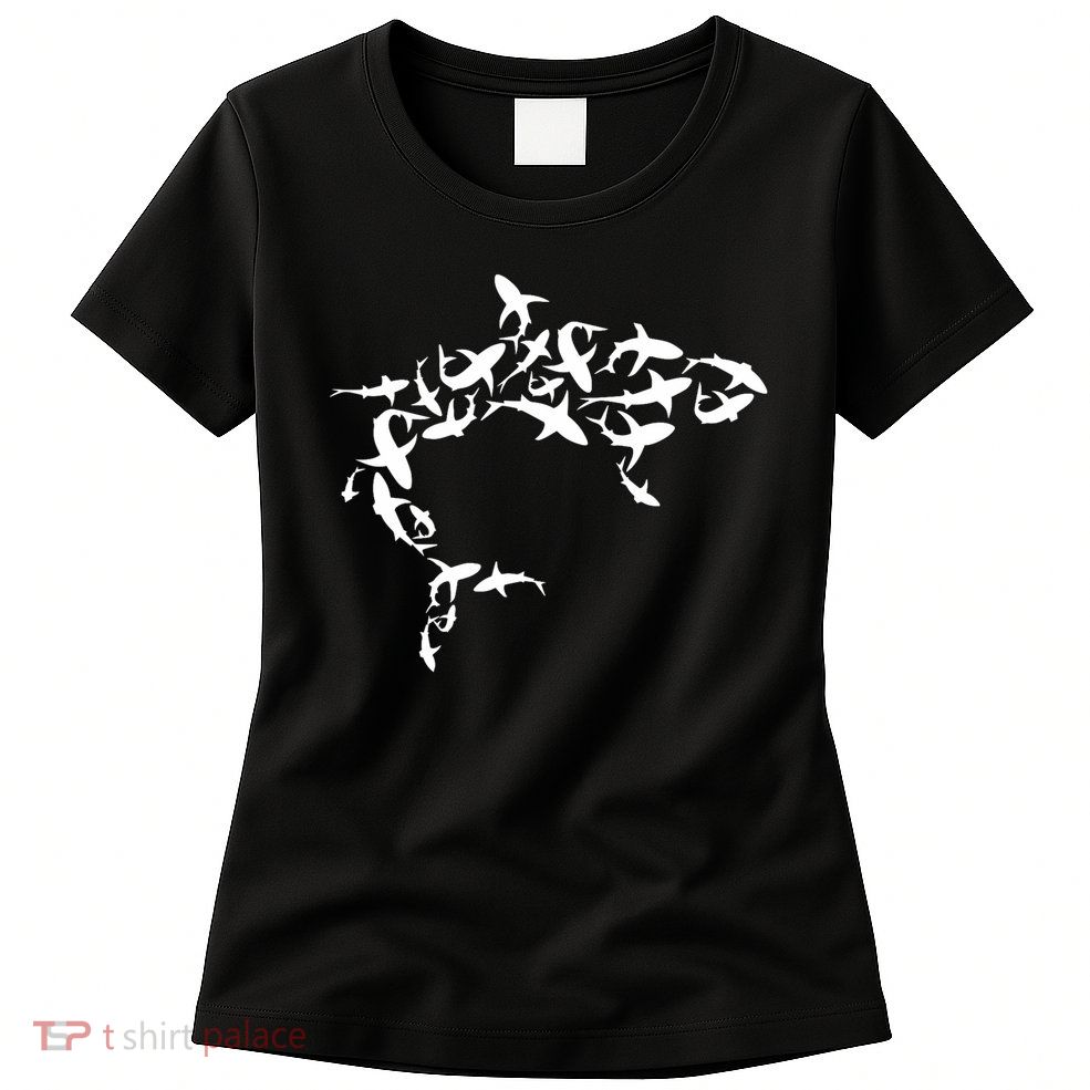 Great White Shark Lover Marine Biology Animal Science Womens T-Shirt