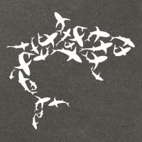 Great White Shark Lover Marine Biology Animal Science Cotton Canvas Backpack