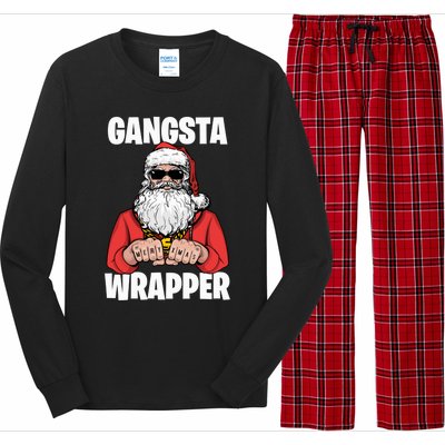 Gangsta Wrapper Sweat Long Sleeve Pajama Set