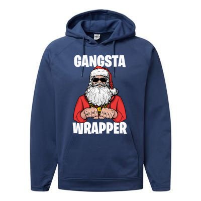 Gangsta Wrapper Sweat Performance Fleece Hoodie