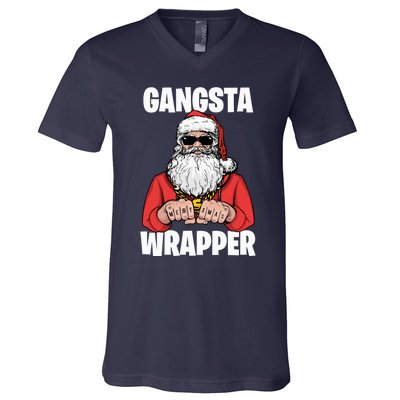 Gangsta Wrapper Sweat V-Neck T-Shirt