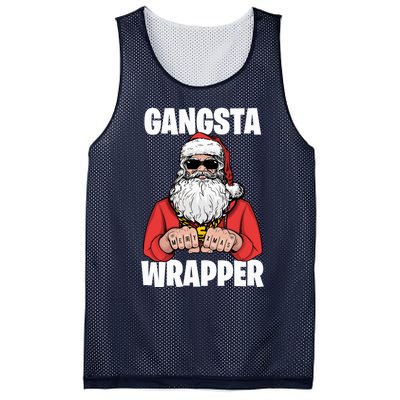 Gangsta Wrapper Sweat Mesh Reversible Basketball Jersey Tank