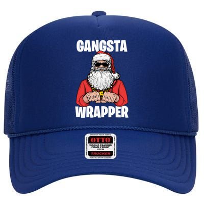 Gangsta Wrapper Sweat High Crown Mesh Back Trucker Hat