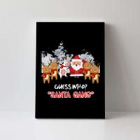 Guess Who Santa Gang And Cow Canvas