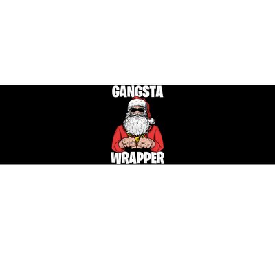 Gangsta Wrapper Sweatshirt Bumper Sticker