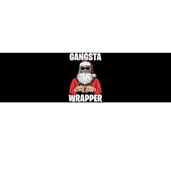 Gangsta Wrapper Sweatshirt Bumper Sticker