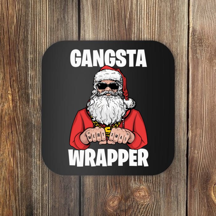 Gangsta Wrapper Sweatshirt Coaster