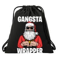 Gangsta Wrapper Sweatshirt Drawstring Bag