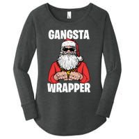 Gangsta Wrapper Sweatshirt Women's Perfect Tri Tunic Long Sleeve Shirt