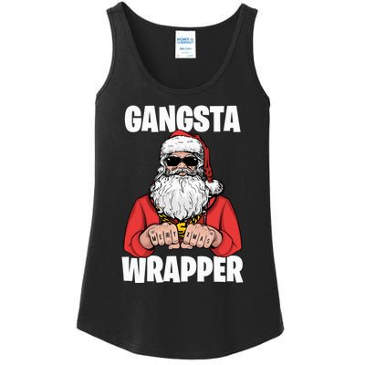 Gangsta Wrapper Sweatshirt Ladies Essential Tank