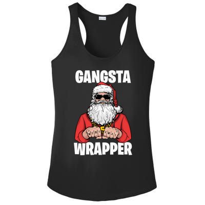 Gangsta Wrapper Sweatshirt Ladies PosiCharge Competitor Racerback Tank