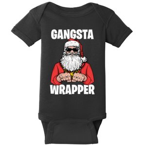 Gangsta Wrapper Sweatshirt Baby Bodysuit