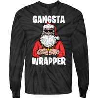 Gangsta Wrapper Sweatshirt Tie-Dye Long Sleeve Shirt