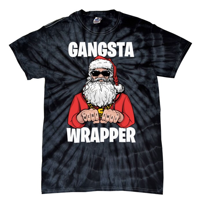 Gangsta Wrapper Sweatshirt Tie-Dye T-Shirt