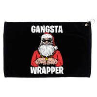 Gangsta Wrapper Sweatshirt Grommeted Golf Towel