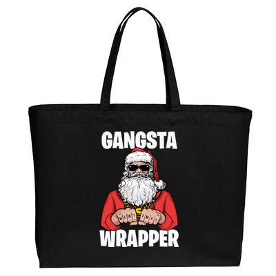 Gangsta Wrapper Sweatshirt Cotton Canvas Jumbo Tote