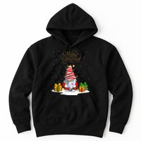 Gnome With Snow Xmas Funny Merry Christmas Hoodie