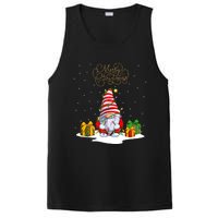 Gnome With Snow Xmas Funny Merry Christmas PosiCharge Competitor Tank