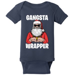 Gangsta Wrapper Sweat Baby Bodysuit