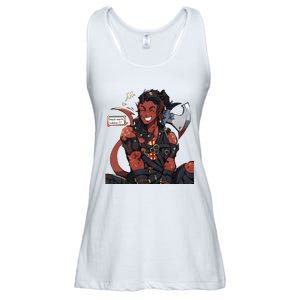 Good Work Soldier Karlach Quote BaldurS Gate 3 Ladies Essential Flowy Tank