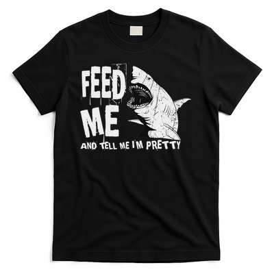 Great White Shark Feed Me Largest Predator Ocean Biologists T-Shirt