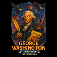 George Washington The Presidential Chronicles Impact Tech Backpack