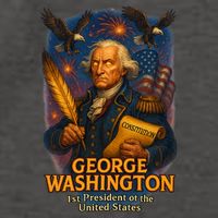 George Washington The Presidential Chronicles Vector Backpack