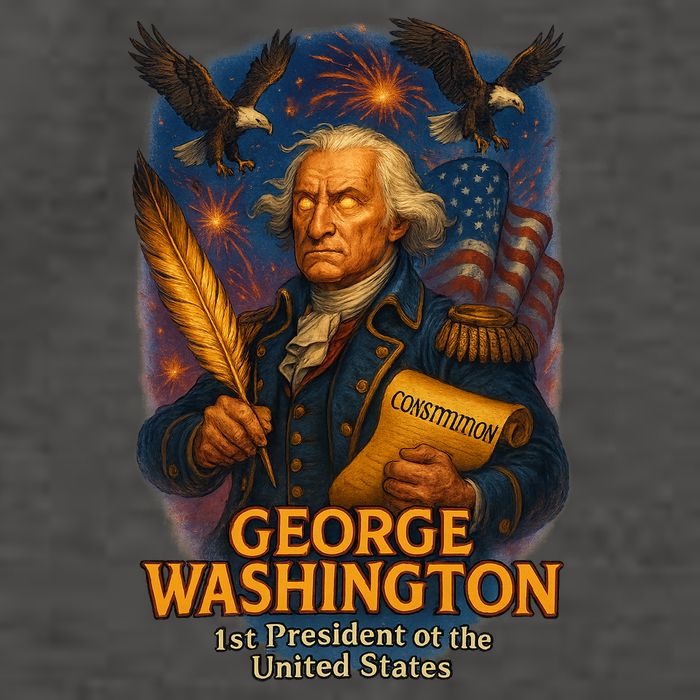 George Washington The Presidential Chronicles Vector Backpack