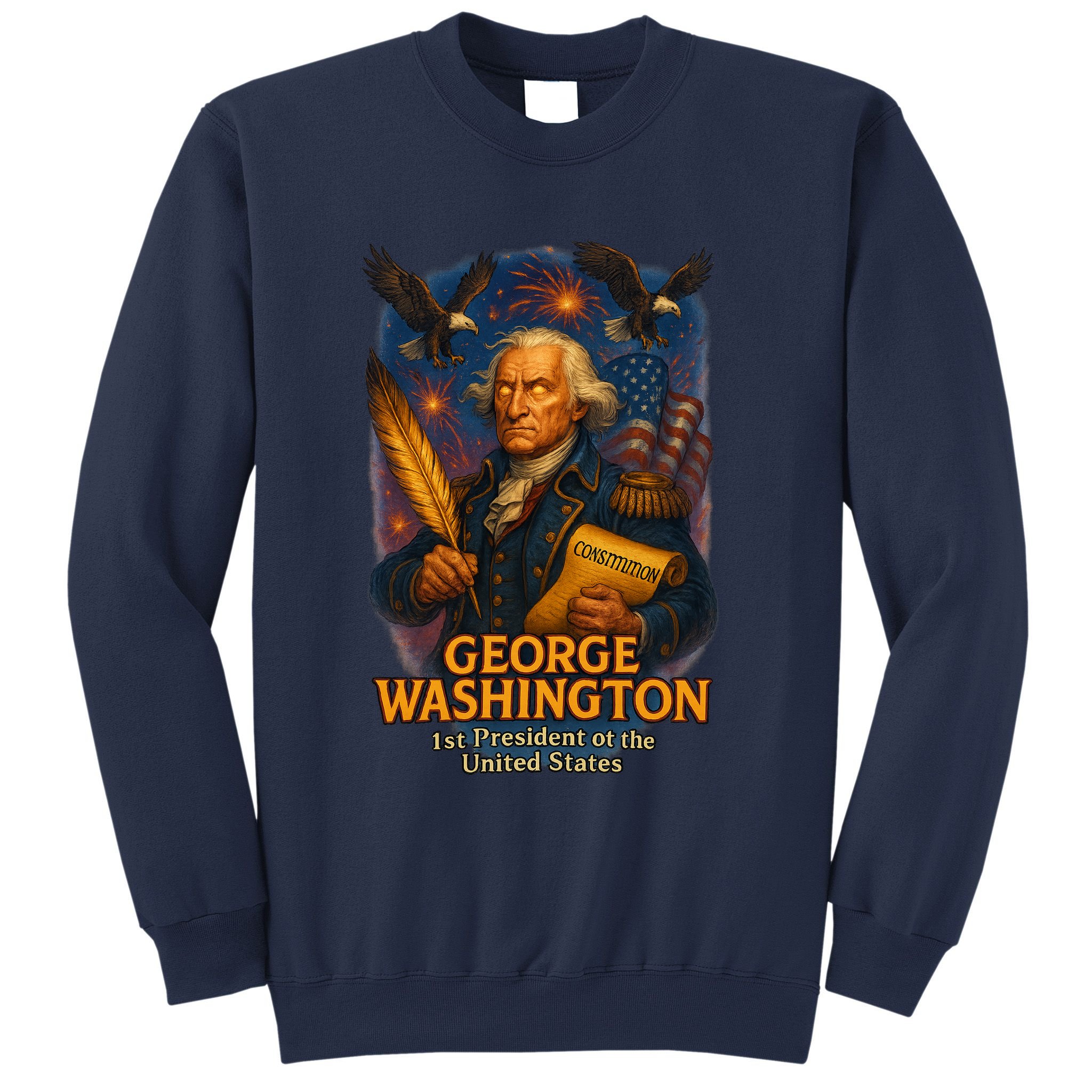 George Washington The Presidential Chronicles Sweatshirt