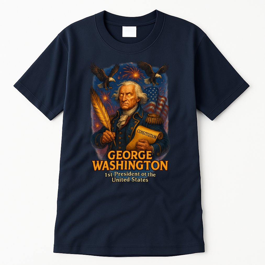 George Washington The Presidential Chronicles Tall T-Shirt