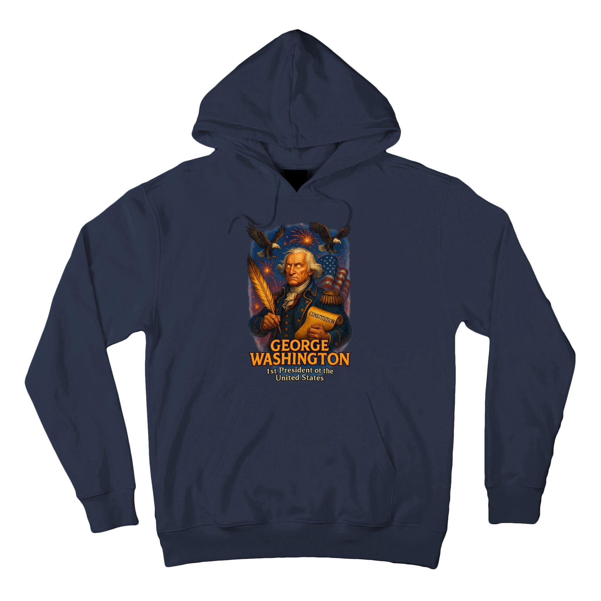 George Washington The Presidential Chronicles Tall Hoodie