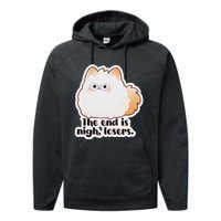 Grimble Wobblegloom The End Is Nigh Losers. Performance Fleece Hoodie