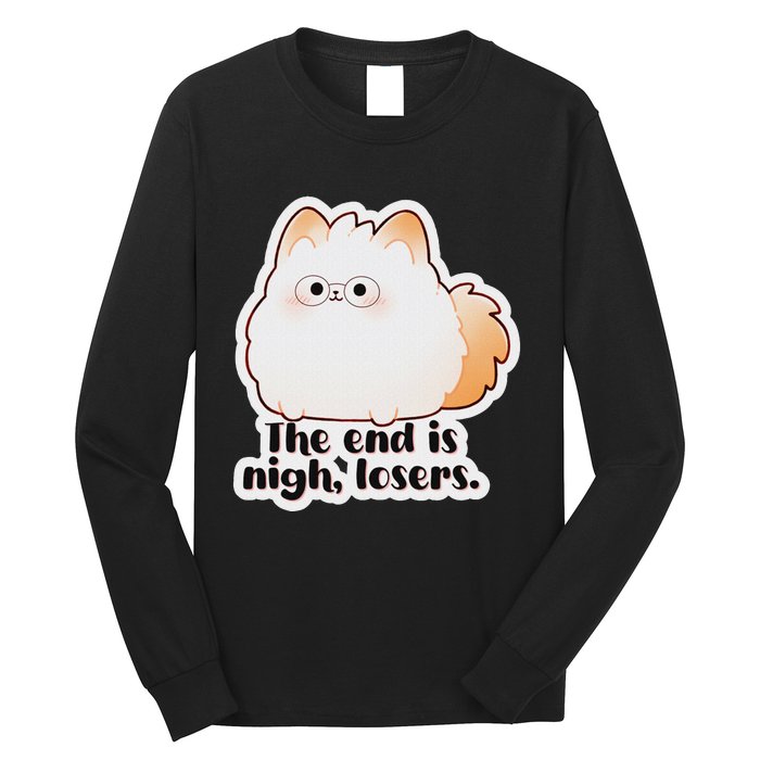 Grimble Wobblegloom The End Is Nigh Losers. Long Sleeve Shirt