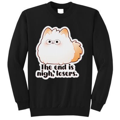 Grimble Wobblegloom The End Is Nigh Losers. Sweatshirt