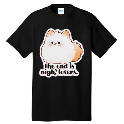 Grimble Wobblegloom The End Is Nigh Losers. Tall T-Shirt