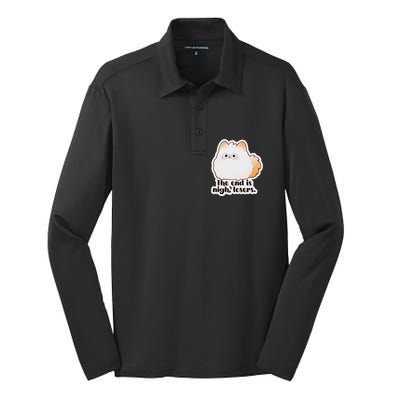 Grimble Wobblegloom The End Is Nigh Losers. Silk Touch Performance Long Sleeve Polo