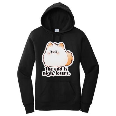 Grimble Wobblegloom The End Is Nigh Losers. Women's Pullover Hoodie