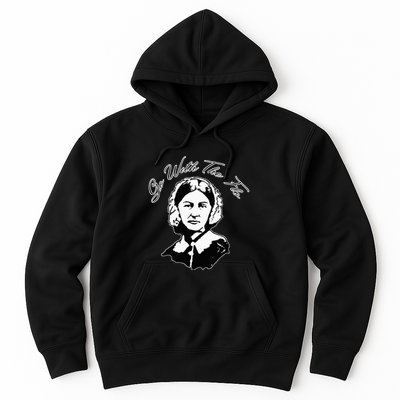 Go With The Flo Florence Nightingale Funny Nurse Hoodie