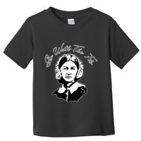 Go With The Flo Florence Nightingale Funny Nurse Toddler T-Shirt