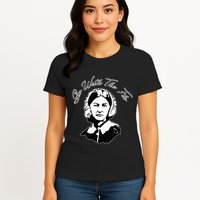 Go With The Flo Florence Nightingale Funny Nurse Womens T-Shirt