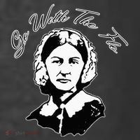 Go With The Flo Florence Nightingale Funny Nurse T-Shirt