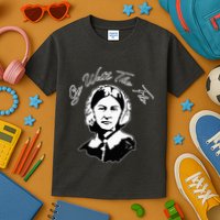 Go With The Flo Florence Nightingale Funny Nurse Kids T-Shirt