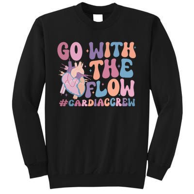 Go With The Flow Cardiac Crew Sweatshirt