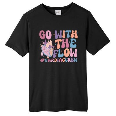 Go With The Flow Cardiac Crew Tall Fusion ChromaSoft Performance T-Shirt