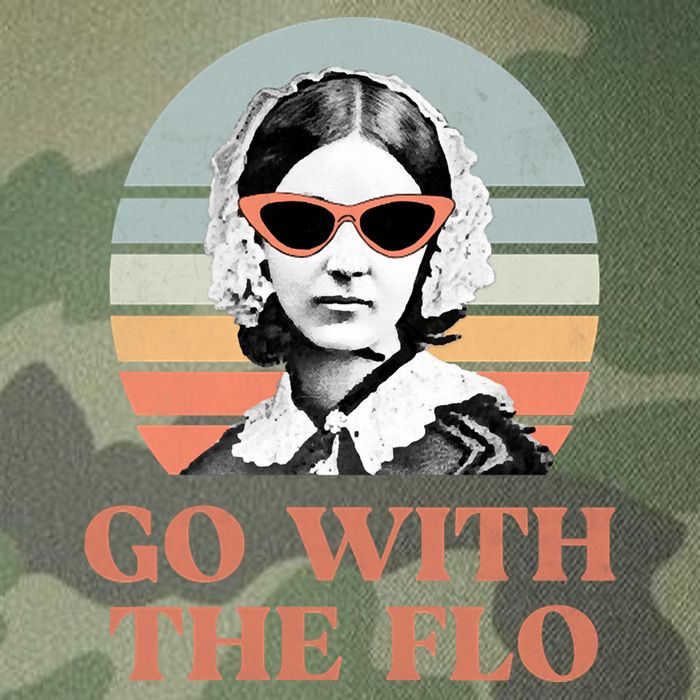 Go With The Flo Funny Nursing Legacy Tie Dye Trucker Hat