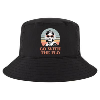 Go With The Flo Funny Nursing Cool Comfort Performance Bucket Hat