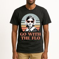 Go With The Flo Funny Nursing Tall T-Shirt
