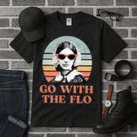 Go With The Flo Funny Nursing Tall T-Shirt