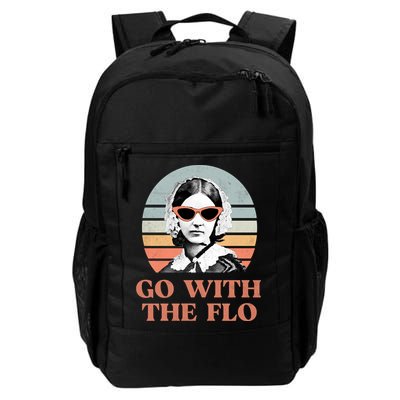 Go With The Flo Funny Nursing Backpack